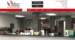 Desktop Screenshot of abcexpressinsurance.com